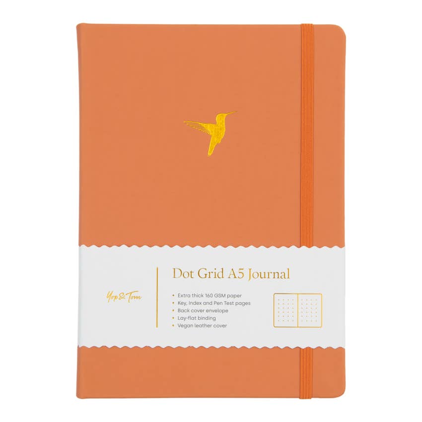 Yop & Tom | Journals, Notebooks & Planners – Engroshandel Dagbog – A5 Dot Grid Notesbog – Kolibri2