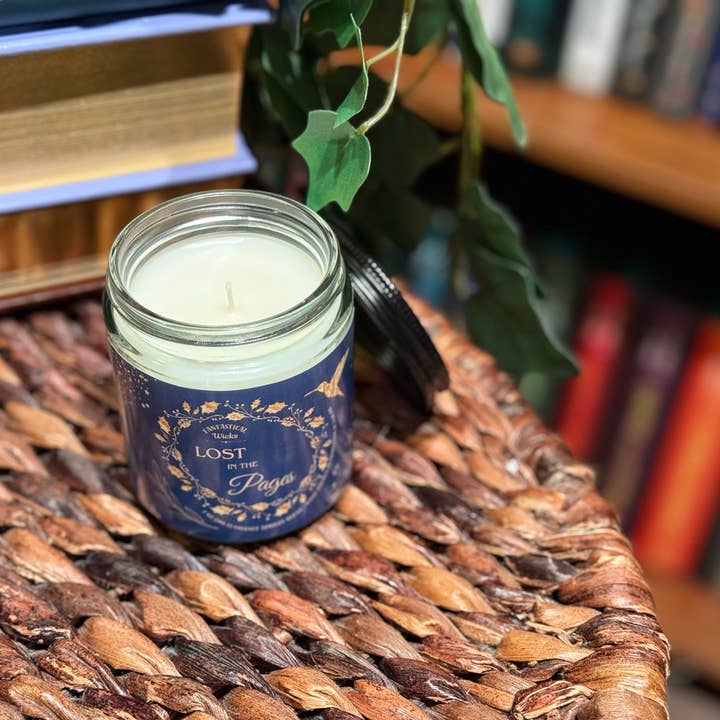 Fantastical Wicks - Wholesale Jar/Filled Candle - Lost in the Pages | 7 oz4