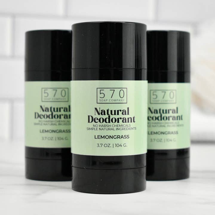 Natural Deodorant - Essential Oils - Stay Fresh Naturally - VEGAN Formula for wholesale by 570 Soap Company