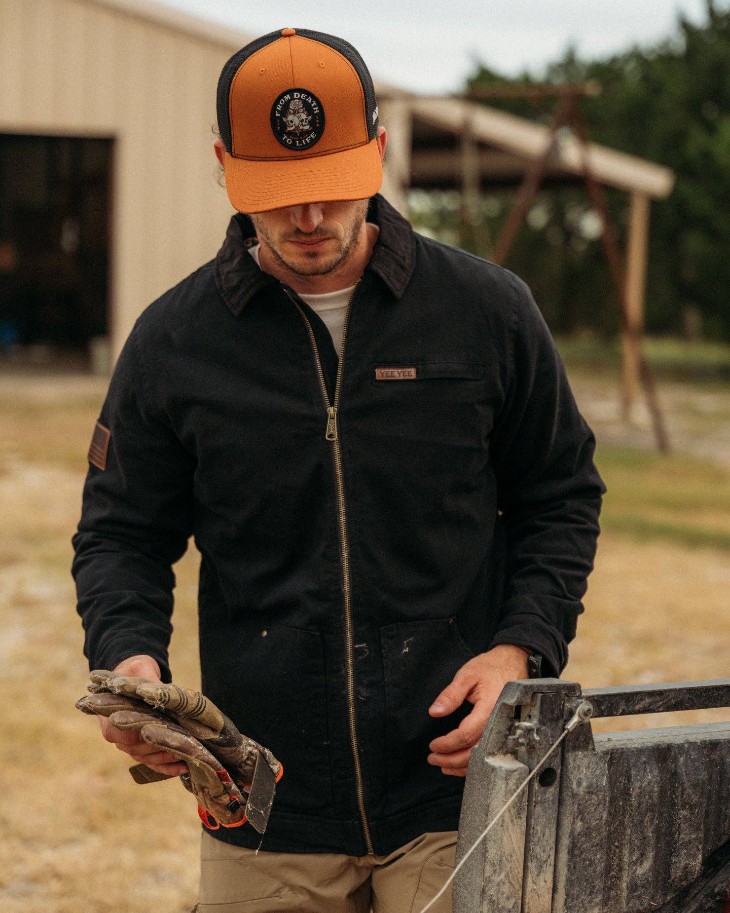 Yee Yee - Wholesale Jacket - Men's - Black Super Duty Work Jacket5