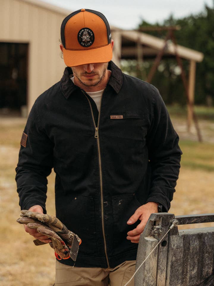 Yee Yee - Wholesale Jacket - Men's - Black Super Duty Work Jacket5
