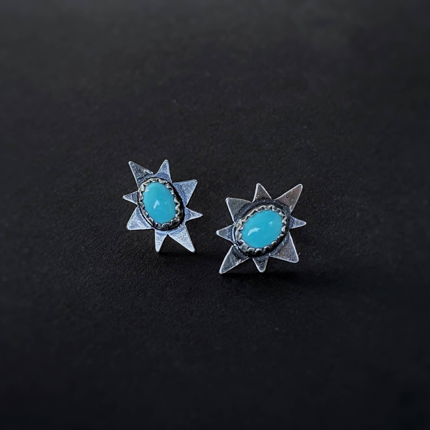 Blue and Blue - Wholesale Stud/Post Earrings - Polaris Studs - Turquoise3