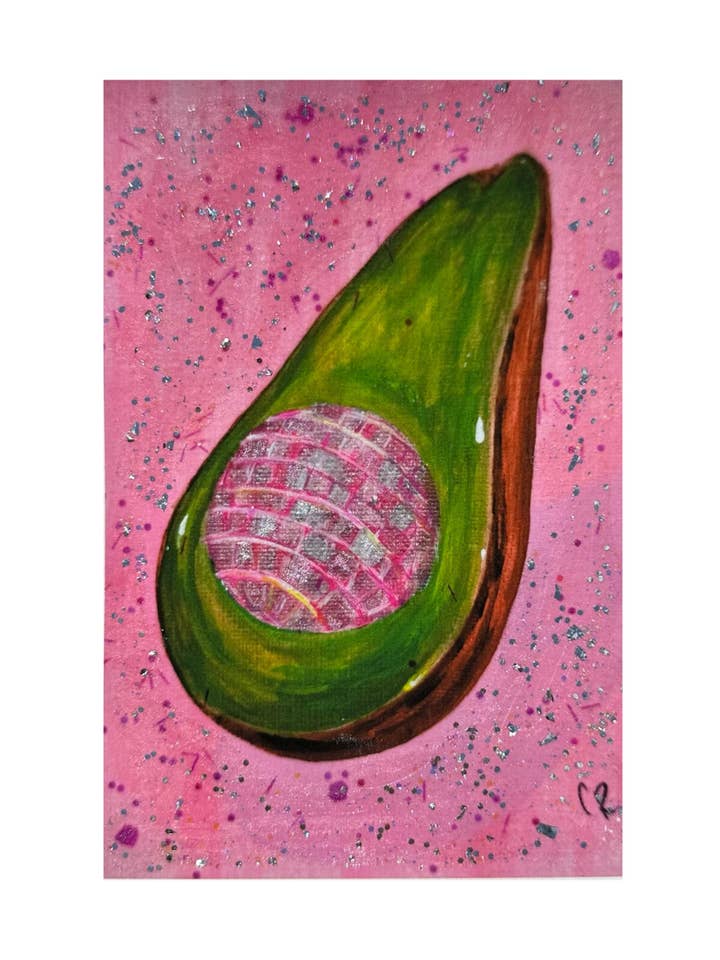 Disco Pit Print voor wholesale door Caroline Reece Designs