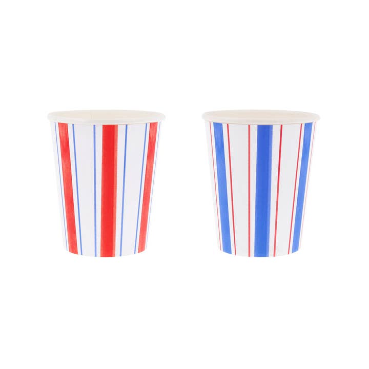 Nautical Striped Cups for wholesale by Meri Meri