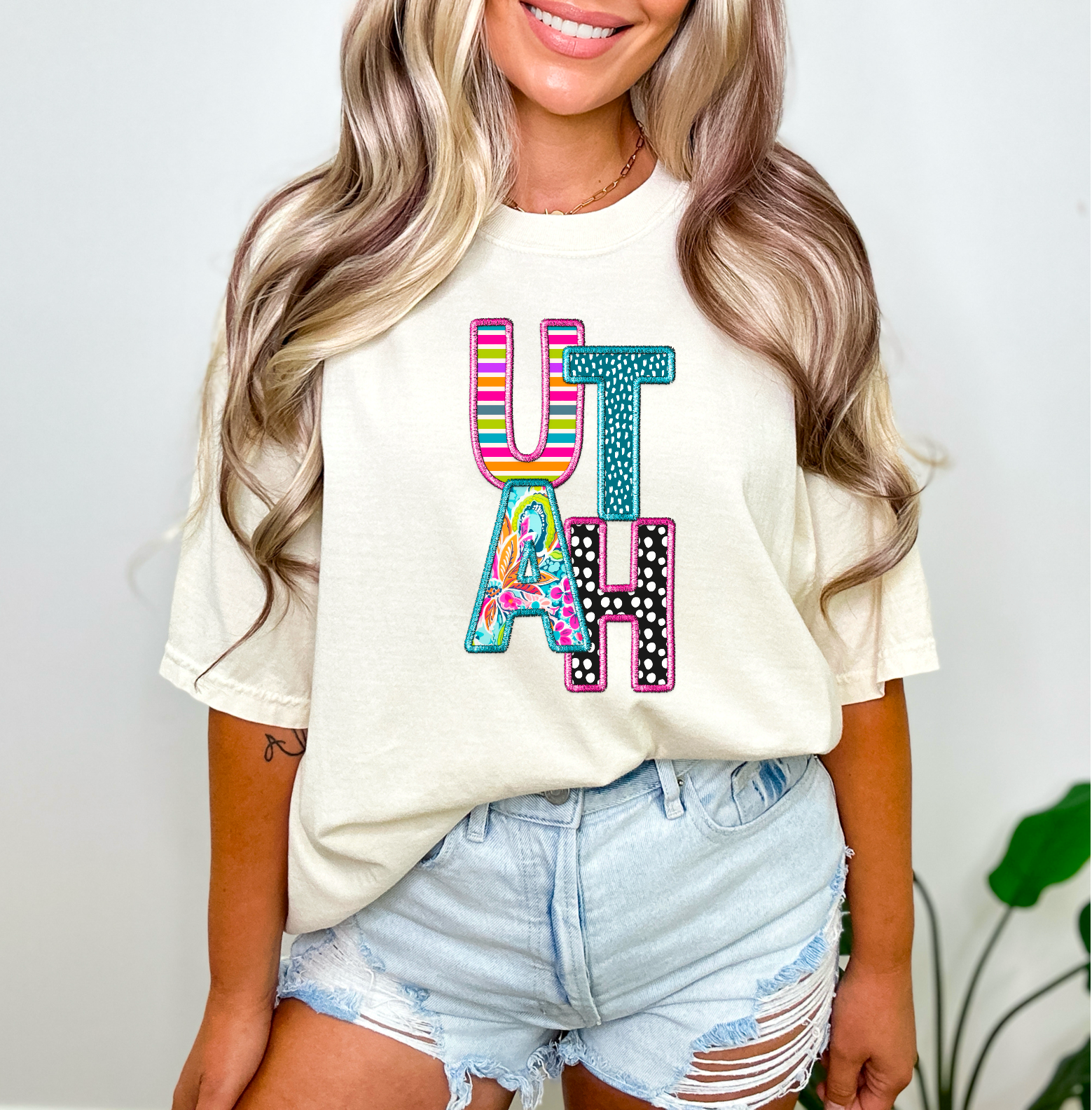 Simple Tymes - Wholesale Sublimation Transfer - Bright States Faux Embroidery DTF Print42