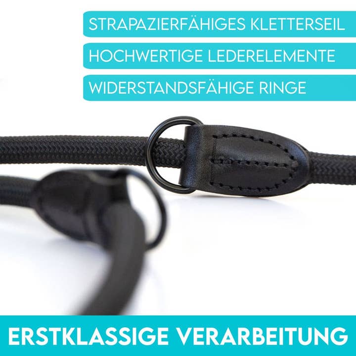 H.I.K. GmbH – Engroshandel Hundesnor - Hund – DOG IS KING® Justerbar hundesnor i 3 længder, 2,3 m3