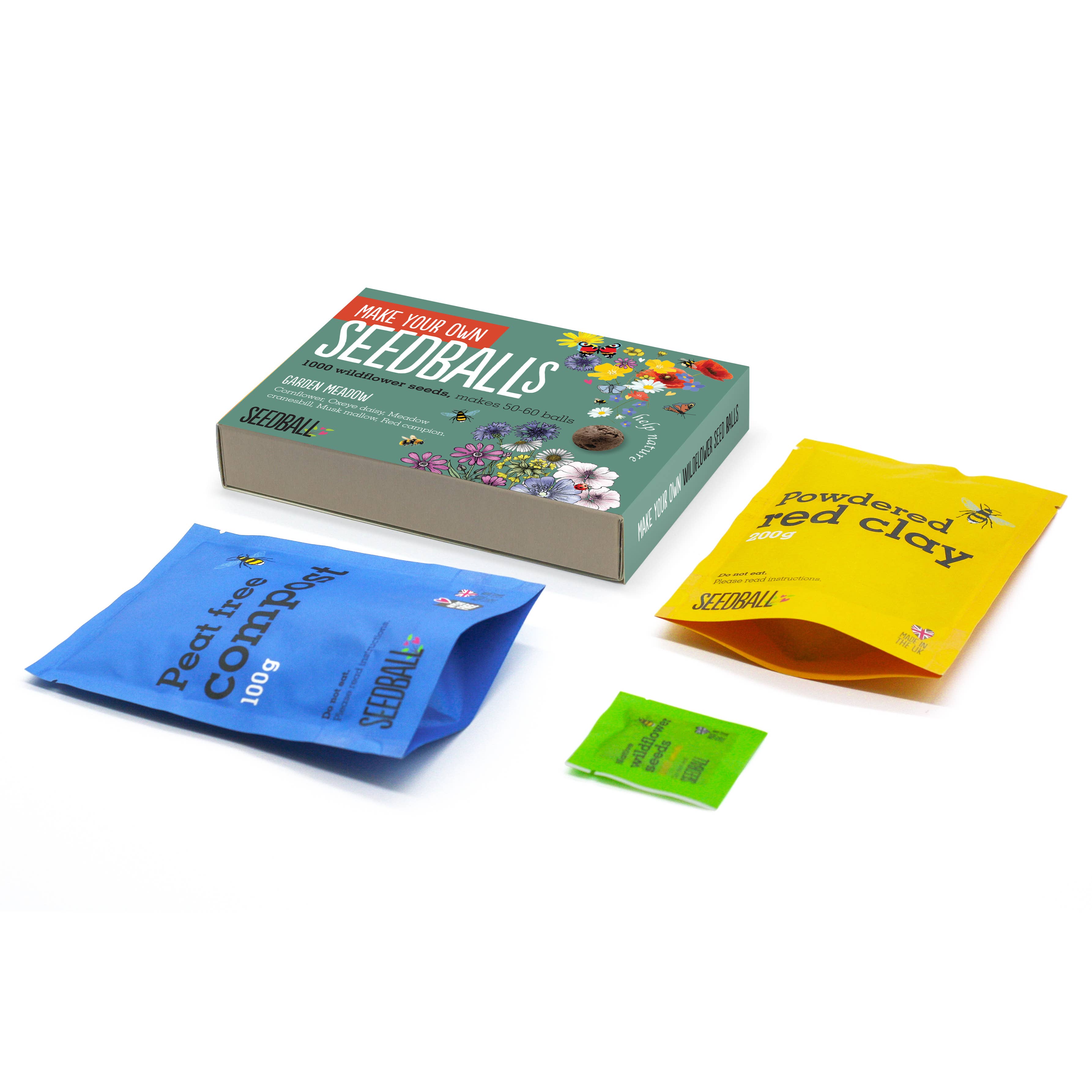 Seedball – wholesale Plant seeds – Make Your Own Seedball Kit - Garden Meadow4