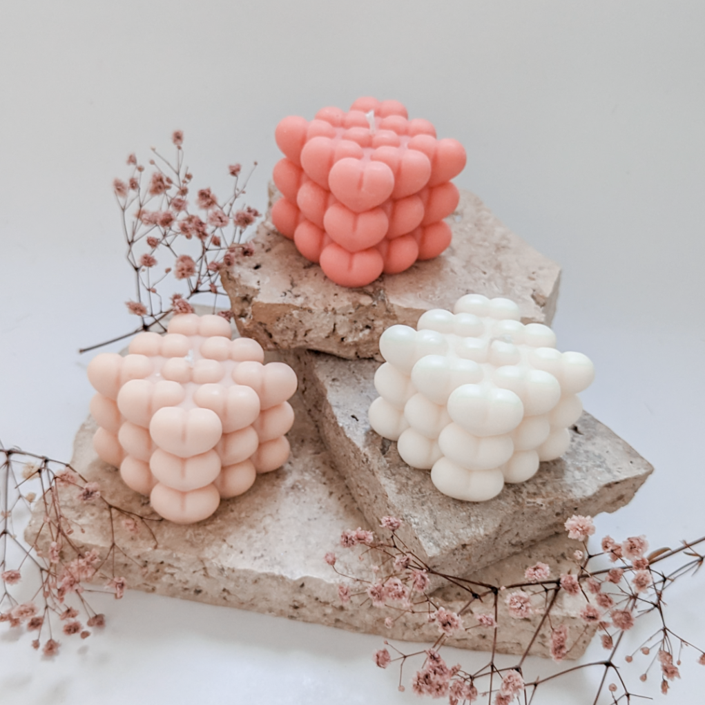 Iconic Candles - Wholesale Novelty Candle - Grace Heart Bubble Candle1
