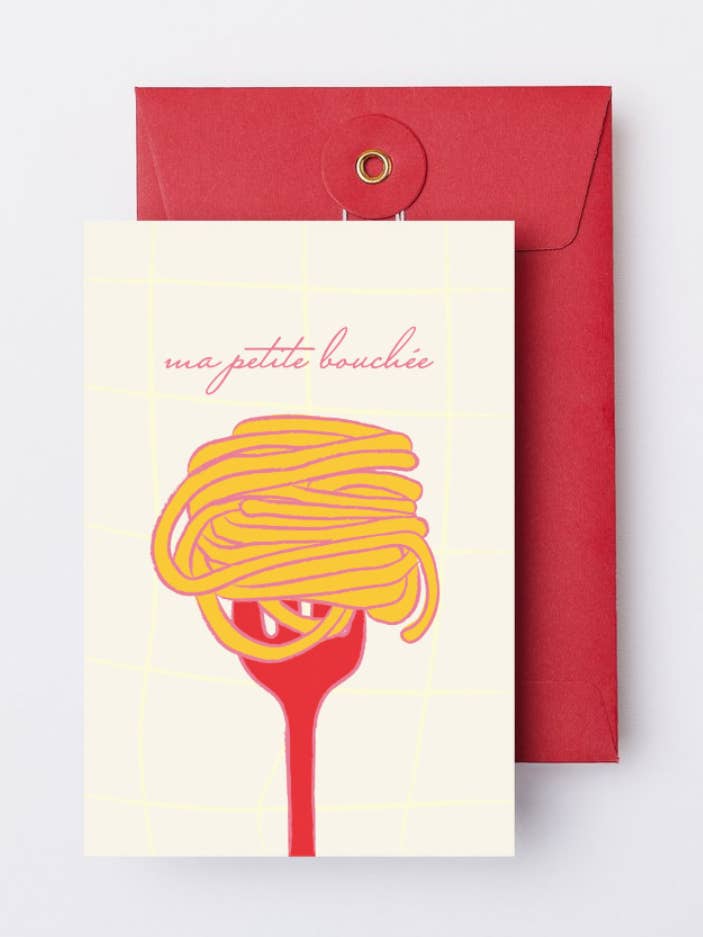 Vykort Pasta för wholesale av Julia Studio Graphique