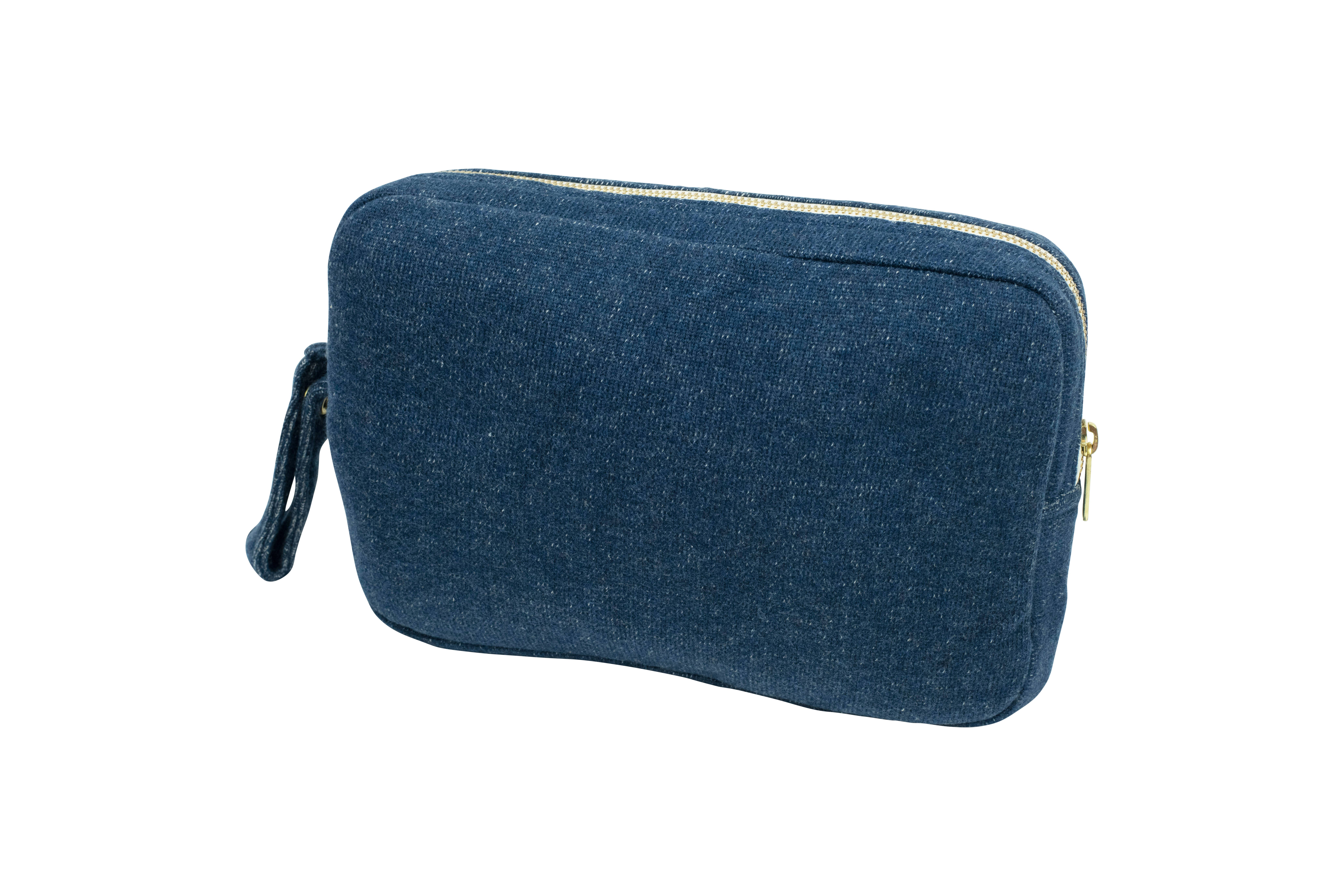 Pink Lemonade – wholesale Travel blanket – Reversible Solid - Navy/Vanilla5