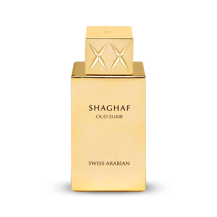 SHAGHAF OUD ELIXIR Swiss Arabian eau de Parfum Extrait 75ml para venta al por mayor de Ethni Beauty Market
