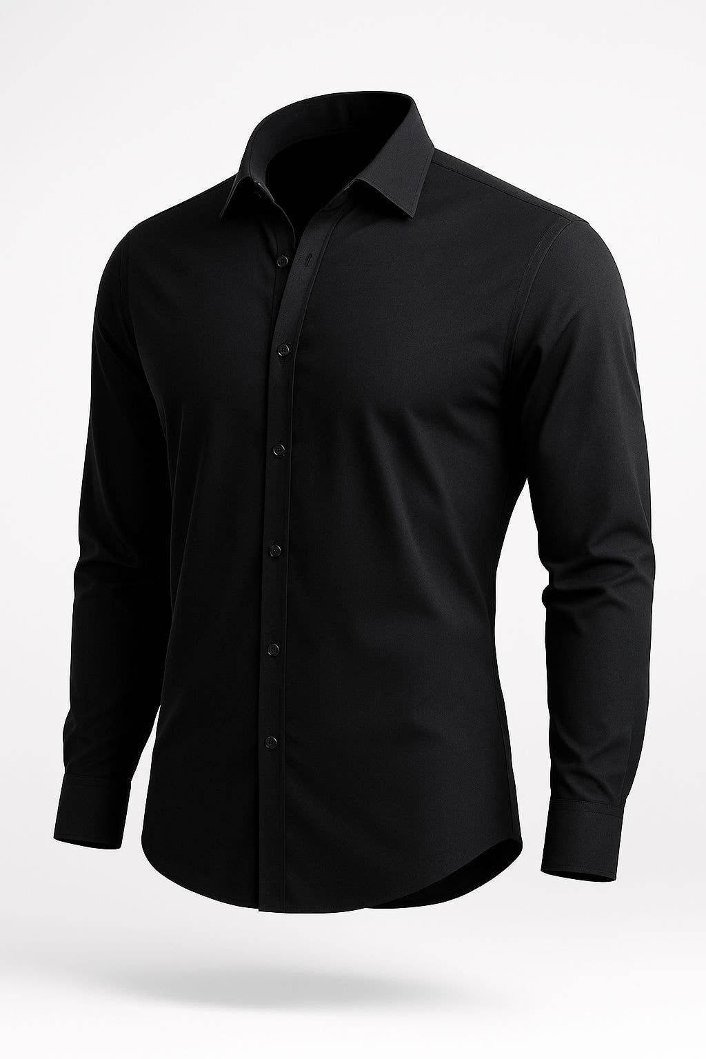 Galaxy By Harvic - Wholesale Button Down Shirt - Men's - Men's Performance Stretch Long Sleeve Dress Shirts5