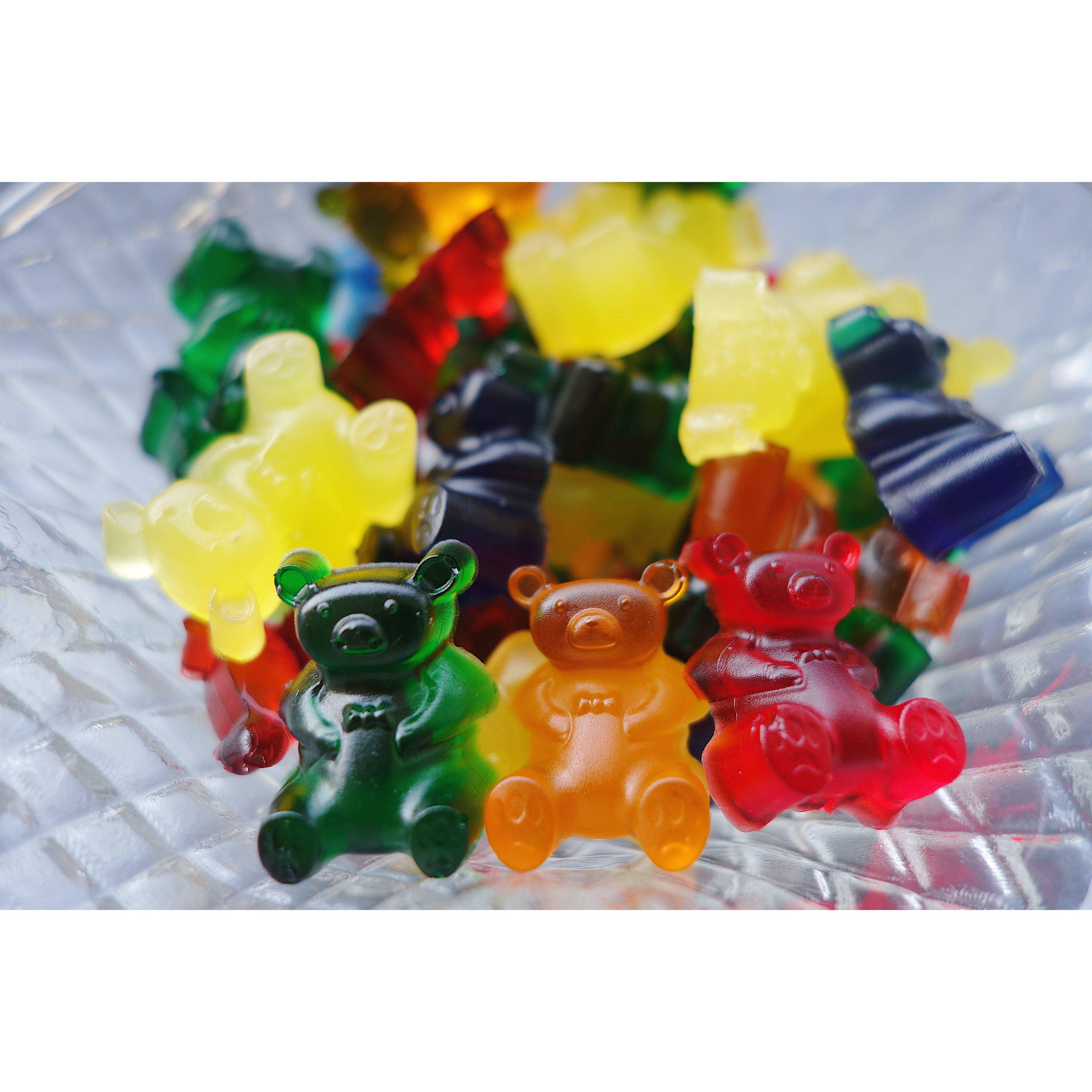 YGM Creations - Wholesale Chocolate/Candy Mold - Gummy Bear Silicone Mold Set – 2-Pack with Bonus Droppers6