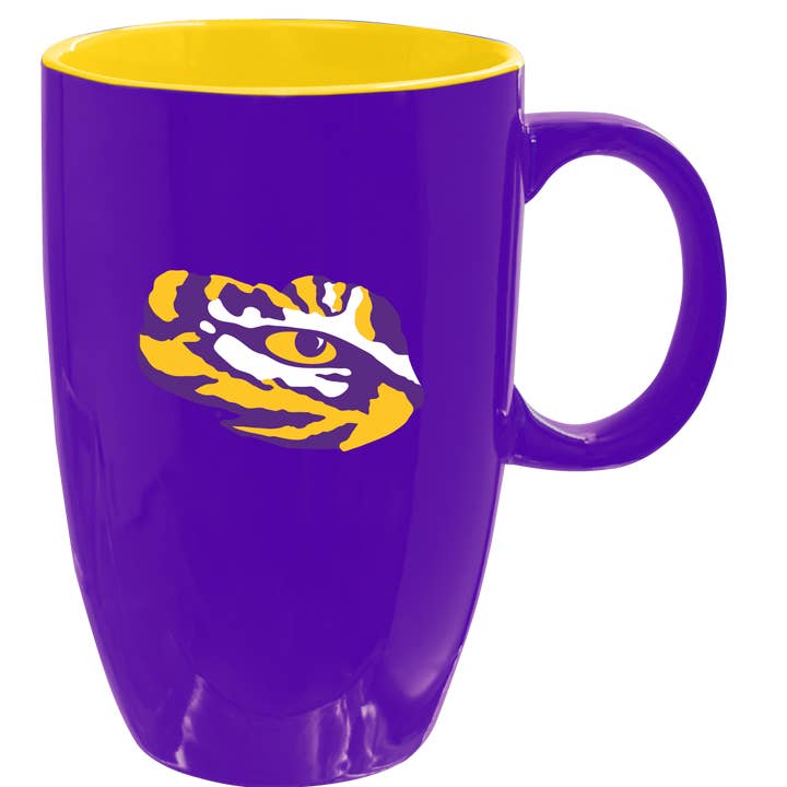 20oz Tall Mug, LSU Tigers for wholesale by The Memory Company