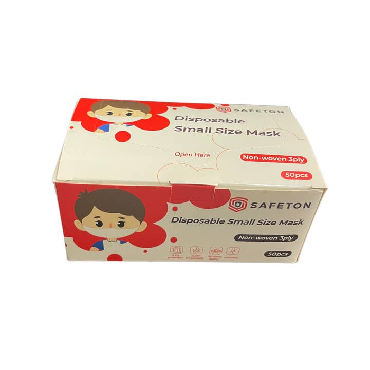 Masque à 3 épaisseurs Safeton pour enfant pour la vente par Safeton and ResQue1st