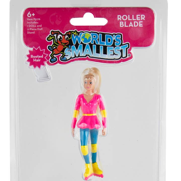 Super Impulse USA - Wholesale Toy Set - Kids - World's Smallest Barbie Cowgirl and Rollerblader Figures0