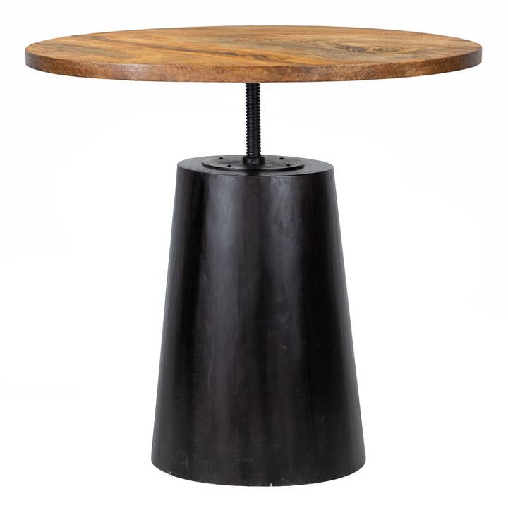 Verstelbare eettafel Argir 90x90x76-105 cm voor wholesale door Ethan Chloe - GARPE GROUP - GARCIA PÉREZ Y CÍA S.L.