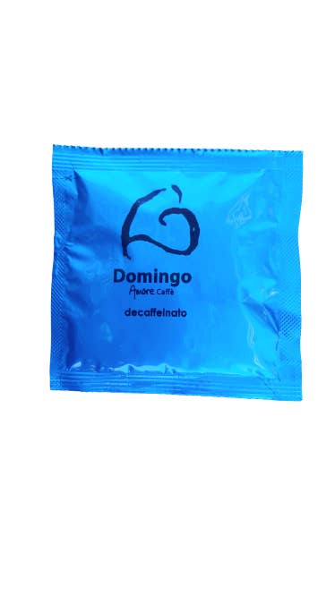 Domingo Caffè - Venta al por mayor Café instantáneo/expreso - Espresso italiano en vainas ESE Mezcla descafeinada
