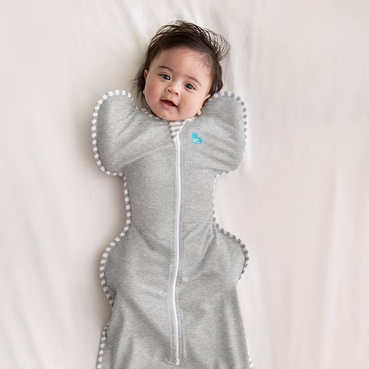 SWADDLE UP™ Original Sleep Sack- Cotton 1.0 TOG - Grey for wholesale by Love to Dream