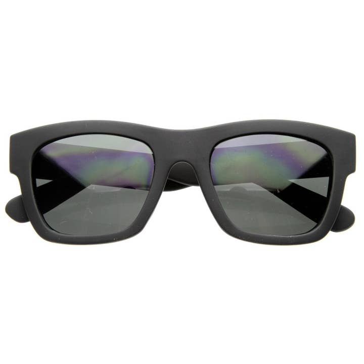 SPARE-SPECS, LLC - Wholesale Sunglasses - Women's - Artist Indie Hipster Fashion Soft Rubber Horned Rim Sunglasses