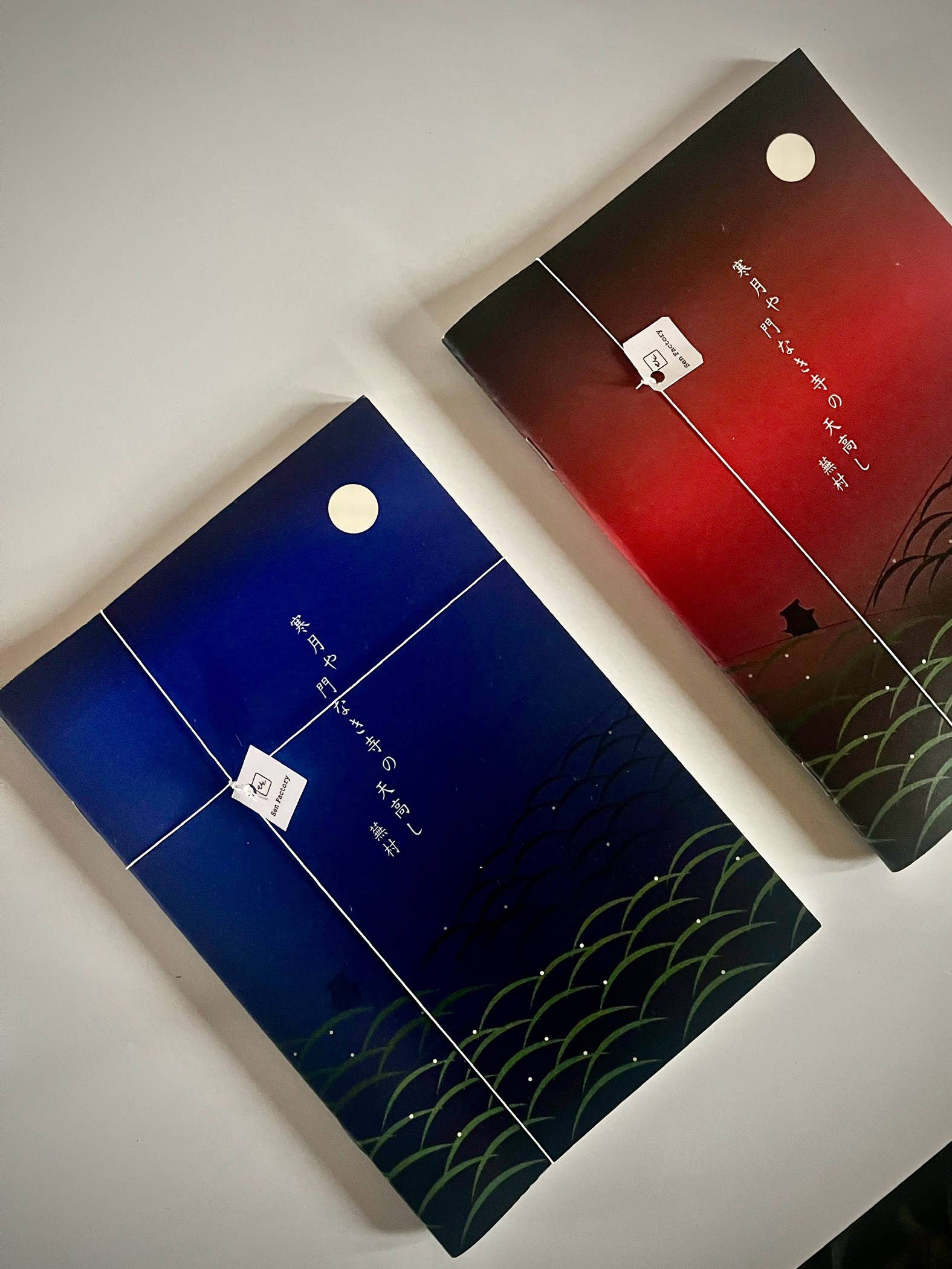 Sen Factory - Vendita all'ingrosso Quaderni - quaderno - haiku Buson blue2