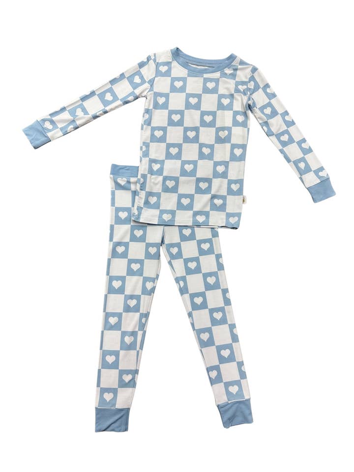 Checkered Hearts Jam Set for wholesale by Toast + Jams