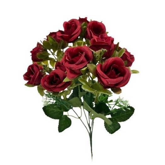 David Fischhoff Ltd – wholesale Artificial flowers – DF20165 - Six Assorted Rose Bunch3