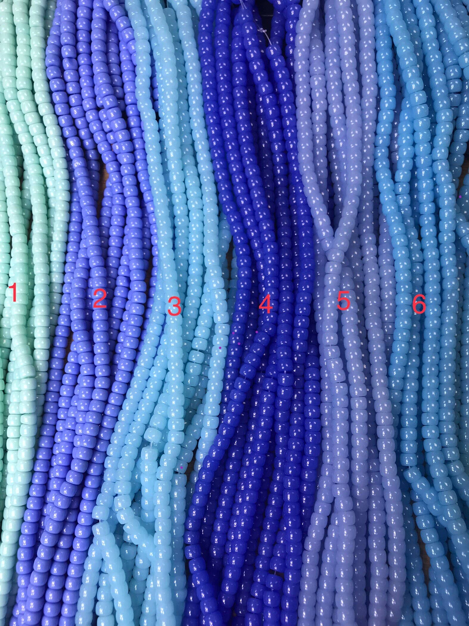 The Bead Bazaar - Wholesale Beads - Blue Bright Roller Beads, Forte Beads, Blue Heishi Spacer, Blue Accent Beads, Rondelle Spacer Beads, Large Disc Bead, Bulk Beads Jewelry Making2