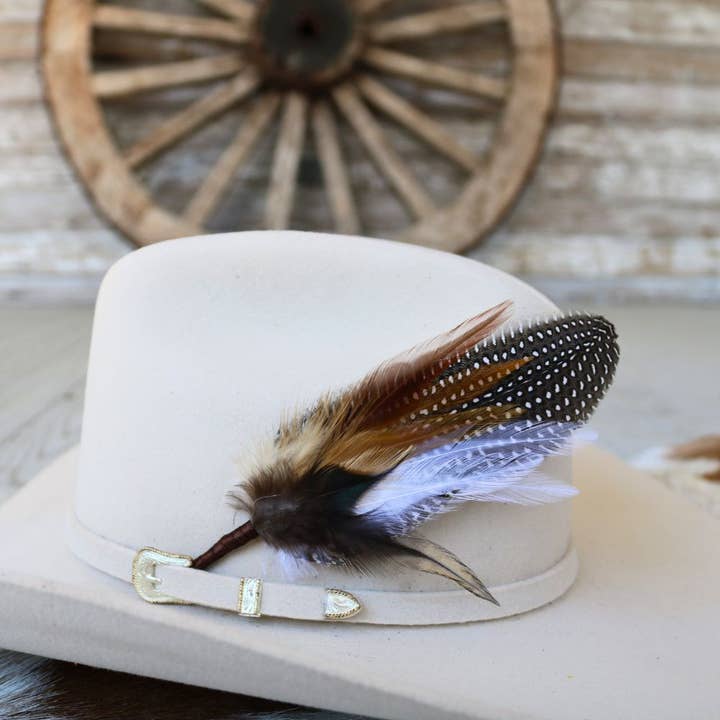 Willow Lane Hat Co. - Wholesale Hat Accessory - Women's - Feather Hat Accent - Vagabond