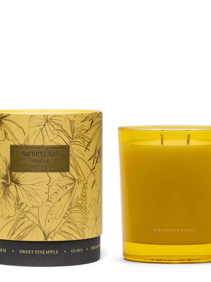 Antigua Boxed Candle for wholesale by Archipelago Fragrances