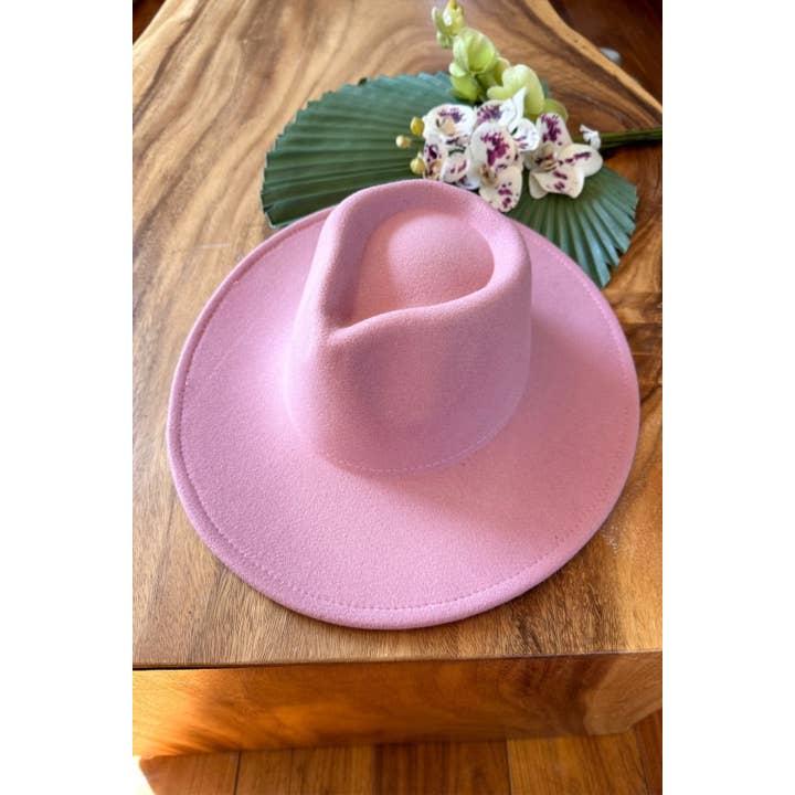 Queens INC - Wholesale Fedora - Women's - The Vegan Felt Rancher Hat – Now in 25+ Colors!44