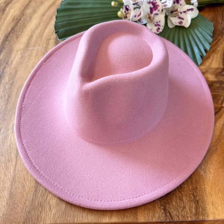 One and Only Accessories - Wholesale Fedora – Women’s - New Color WIDE BRIM DANDY PANAMA HAT FOR WOMEN Primium Hat33