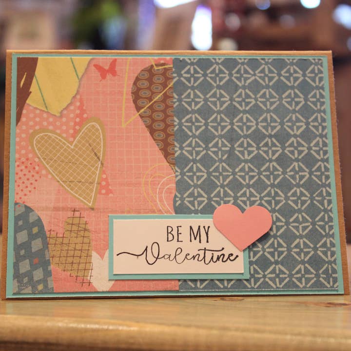 Valentine's Day Greeting Card for wholesale by Lake Milled Crafts LLC