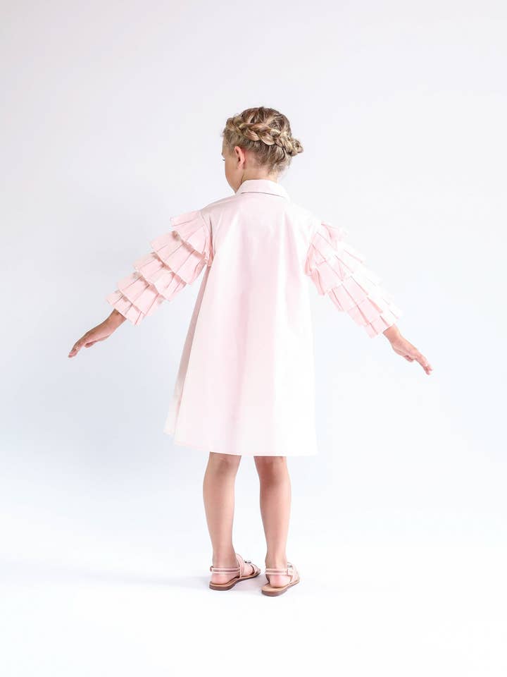 Aisabobo - Wholesale Dress - Kids - Ava dress (pink)4