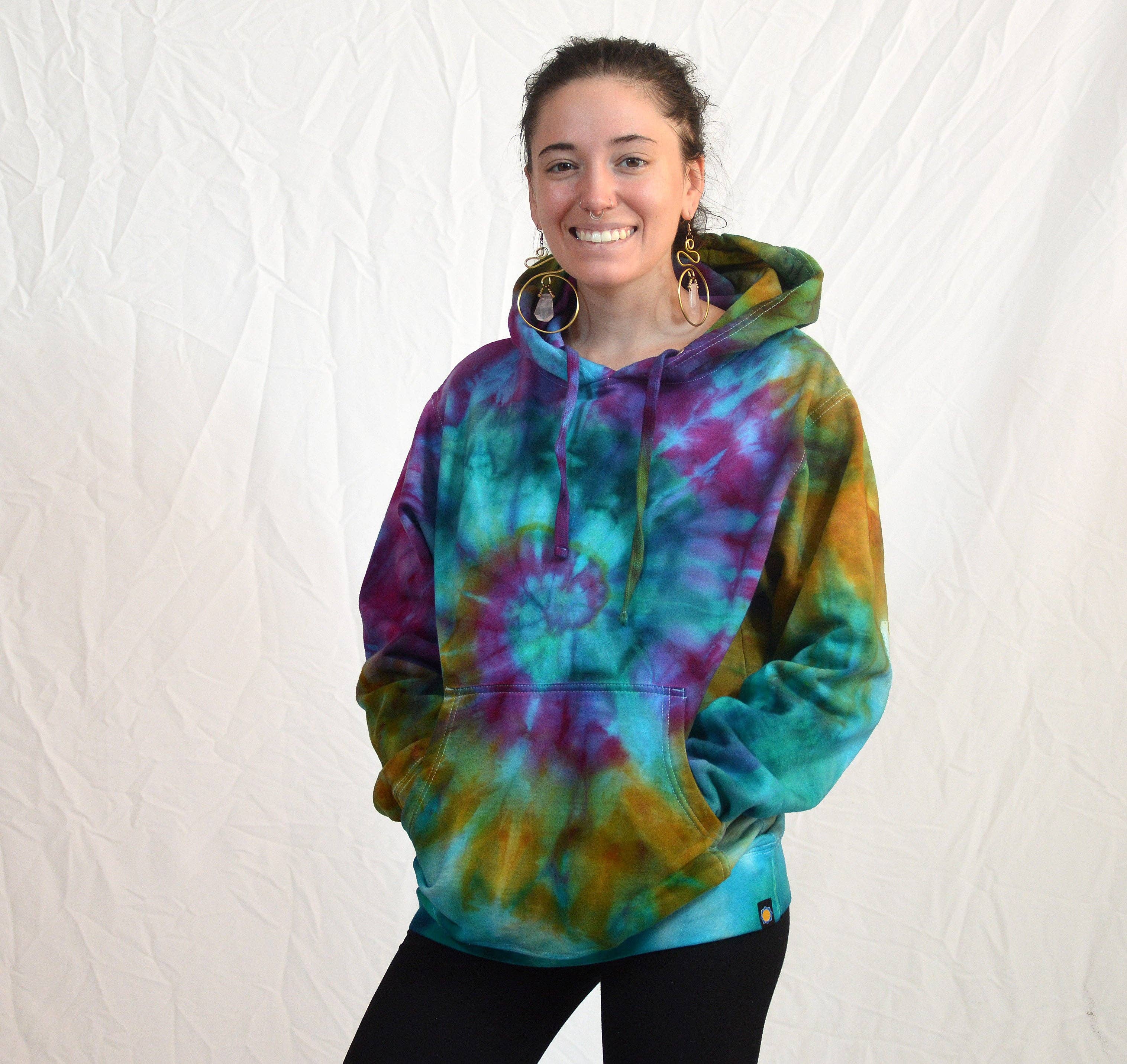 Soul Shine Maine – wholesale Hoodie - Dam – Favorit Sweatshirt | Jordnära Jewel Jade Spiral0