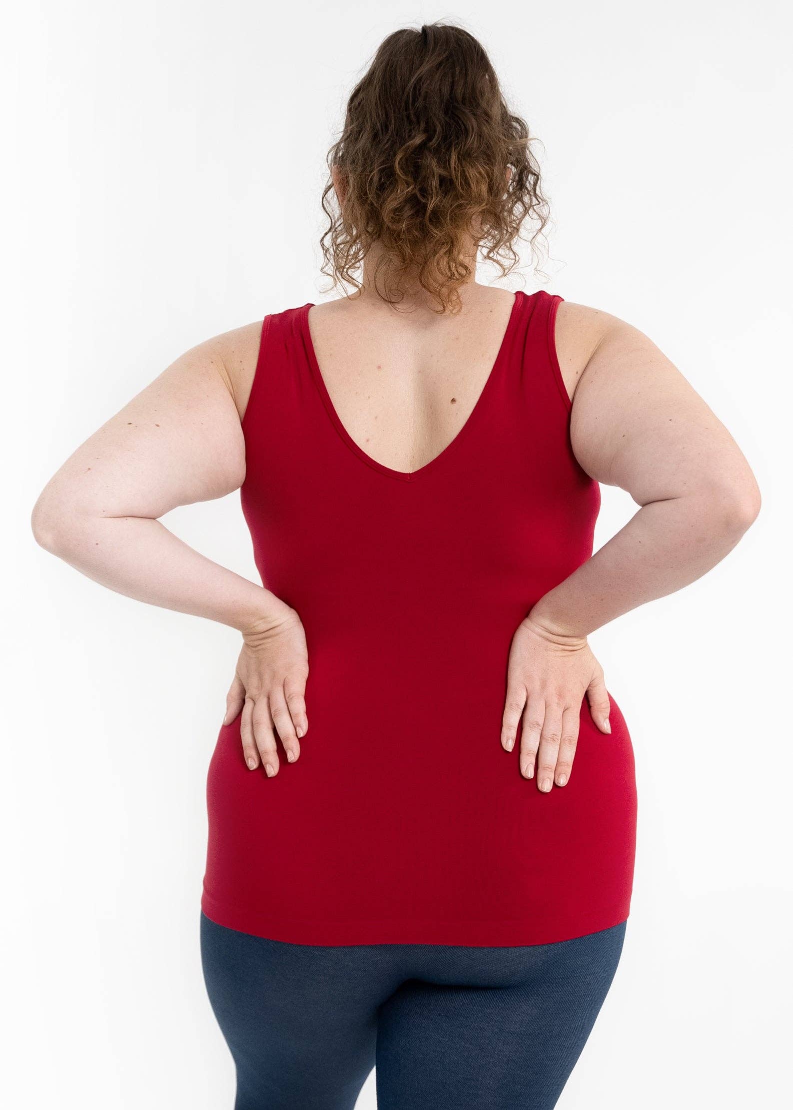 ELIETIAN - Wholesale Tank Top - Women's - Reversible Tank - Curvy Fit76