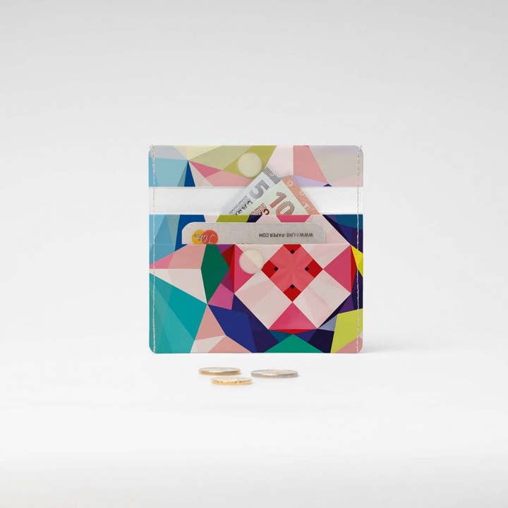 Portafoglio GEOMETRICAL3 Tyvek® Mini per la vendita all'ingrosso da parte di I Like Paper