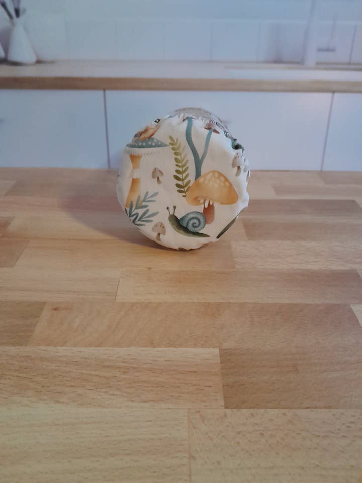 Waterproof Lined Jar Cover ~ Perfect for sourdough starters! for wholesale by Keetna Farm Goods