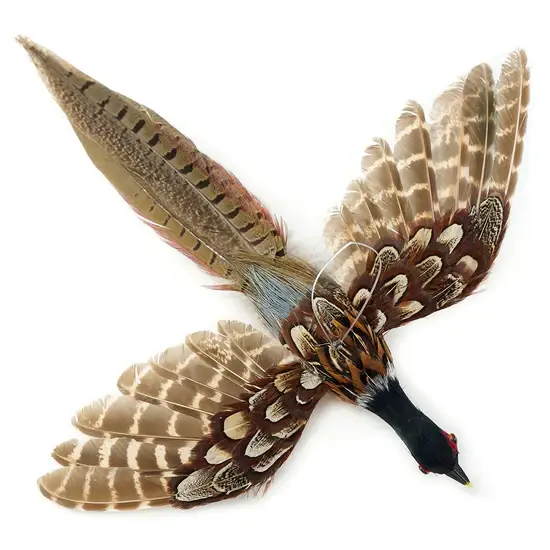 Zucker Feather Products - Wholesale Ornament - Ornament met natuurlijke fazantvogelveer1