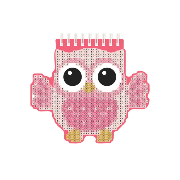 Multi Owl Diamond Painting Notebook Kit for wholesale on Faire