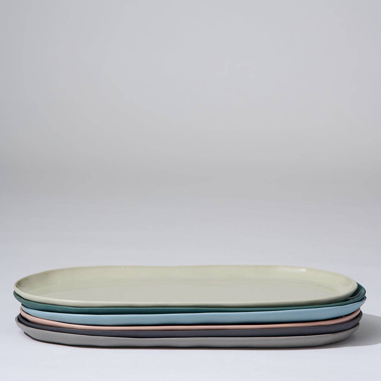 Marmoset Found – Engroshandel Pyntetallerken/skål – Cloud Oval plade kridt (L)1