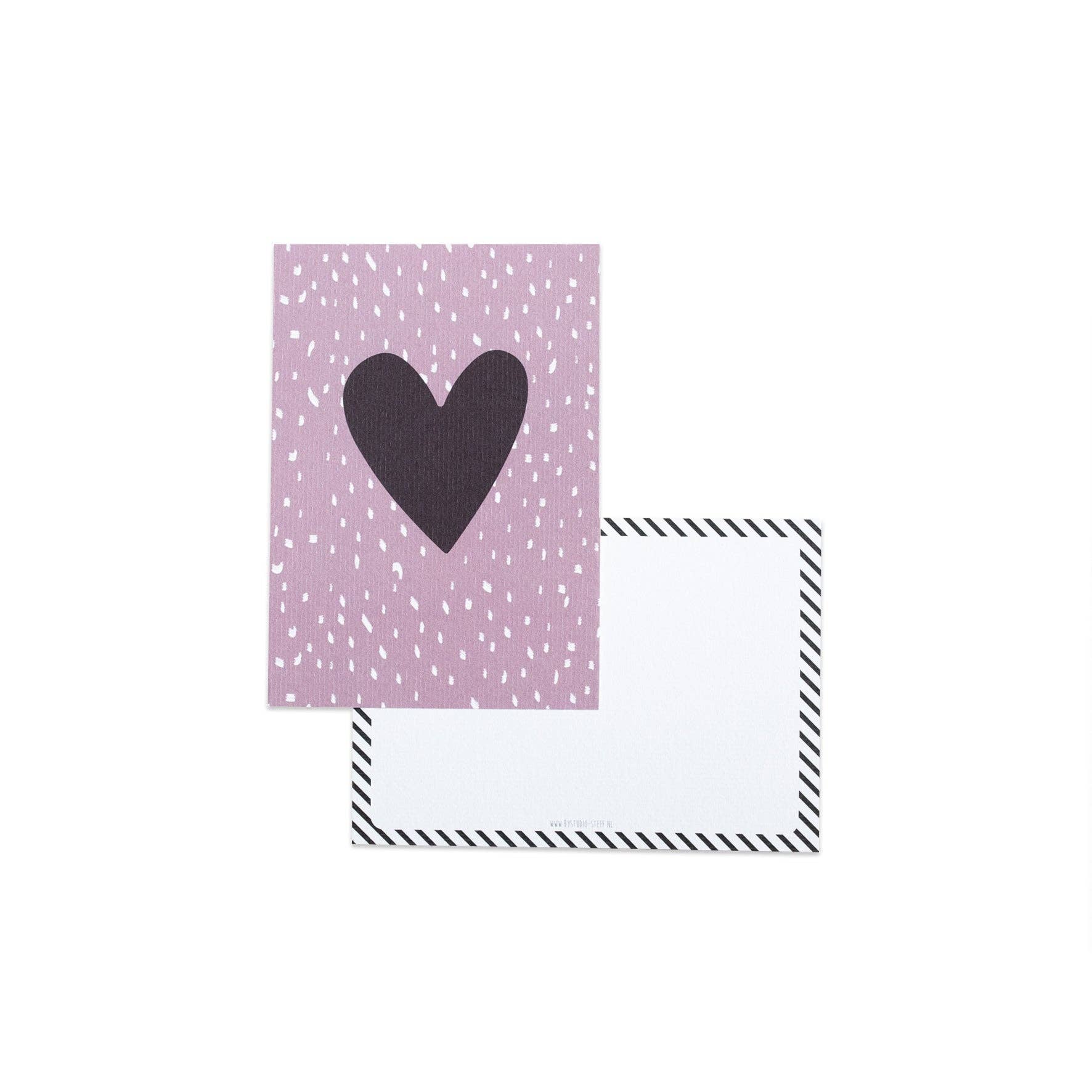 By Studio-Steef - Wholesale Friendship Card - Heart || Postcard0