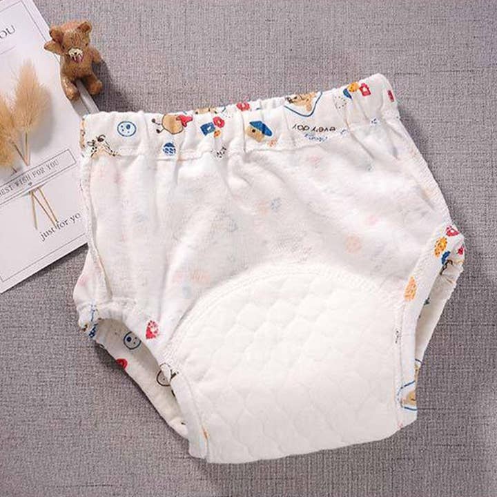 KiddieKickz - Wholesale Nappy (cloth) – Baby - Baby Reusable 6 Layers Waterproof Cotton Breathable Diapers14