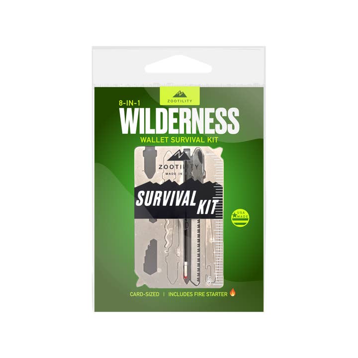 Zootility - Wholesale Handy Tool - Wilderness Survival Kit4