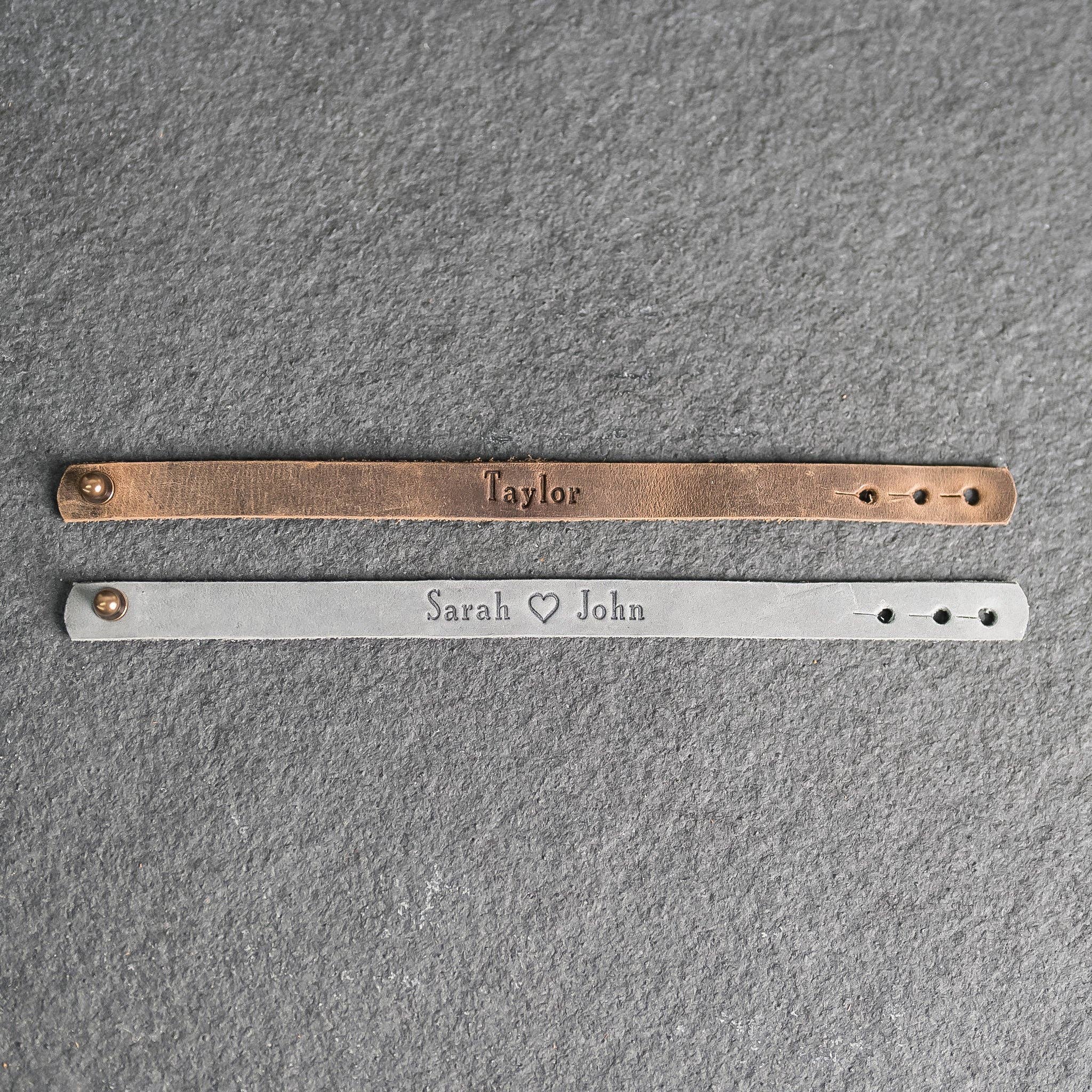 Ox & Pine - Wholesale Armband met kralen - Gepersonaliseerde Leren Enkelvoudige Wikkelarmband6