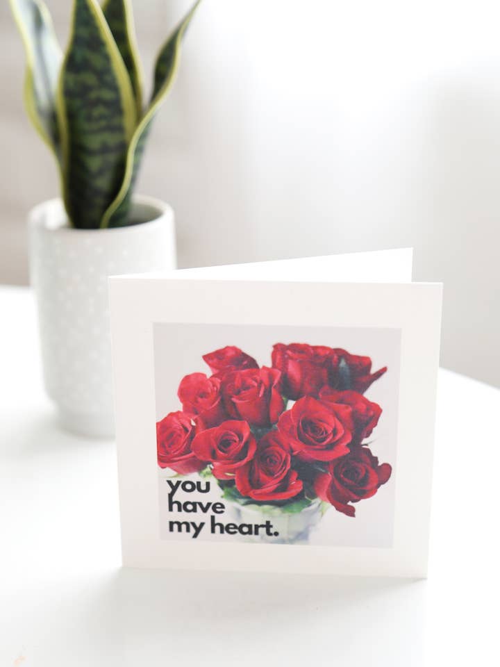 You Have My Heart for wholesale by Tell it Well Greeting Cards
