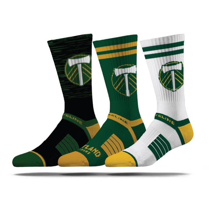 Portland Timbers | Premium Knit Crew | MLS 3 Pack for wholesale by Strideline