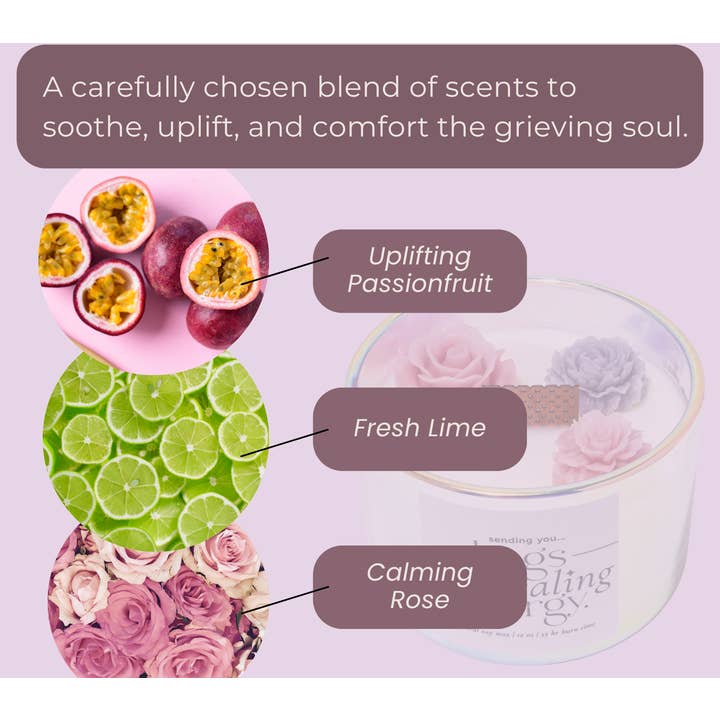 THE MINDFUL COLLECTIVE - Wholesale Jar/Filled Candle - Sympathy Candle – A Light That Speaks from the Heart3