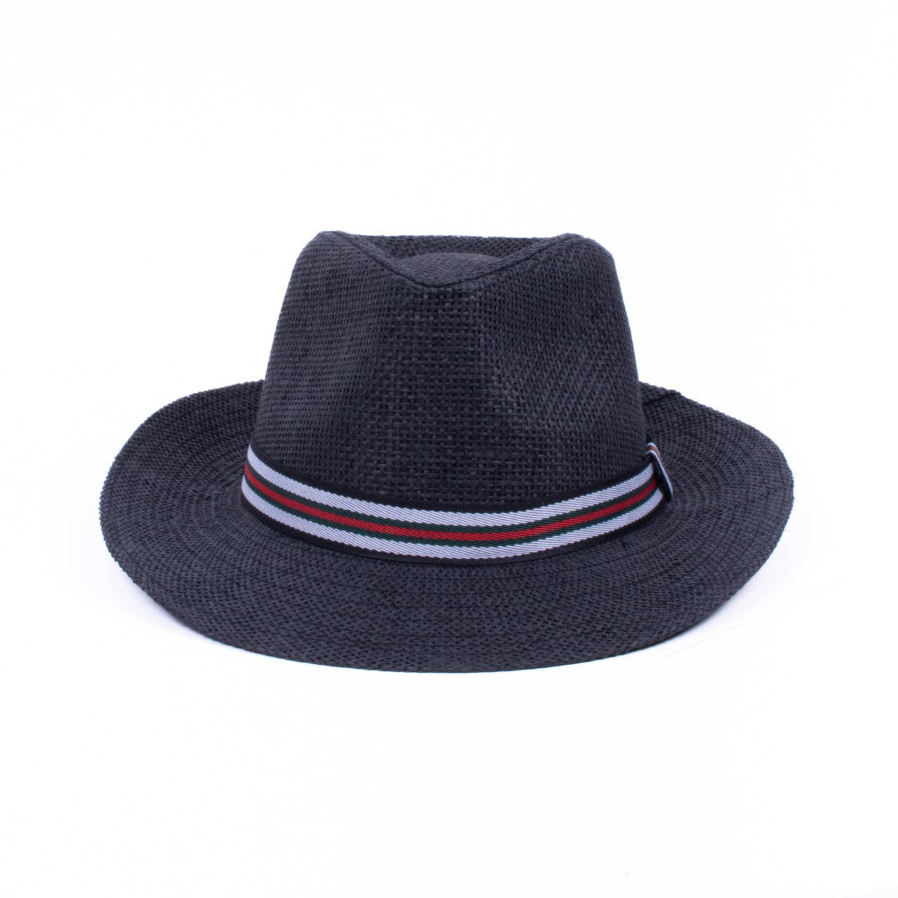 Selini New York - Wholesale Fedora - Men's - Men's Tri-Color Banded Wide Brim Fashion Fedora Hat-FSS171280