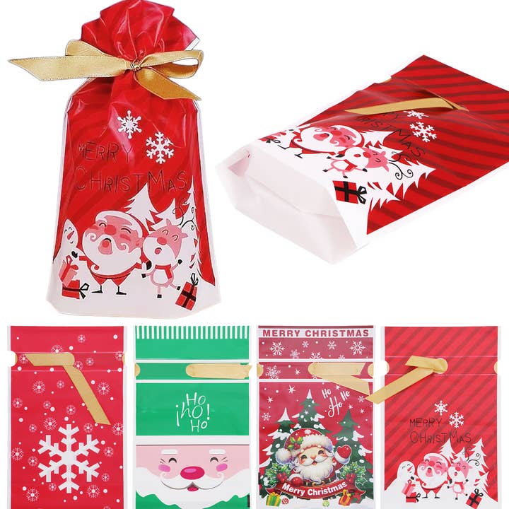Christmas Drawstring Plastic Treat Bag - 48 Pcs and other Purchase Wholesale christmas drawstring bags. Free Returns & Net 60 Terms on Faire trending on Faire.